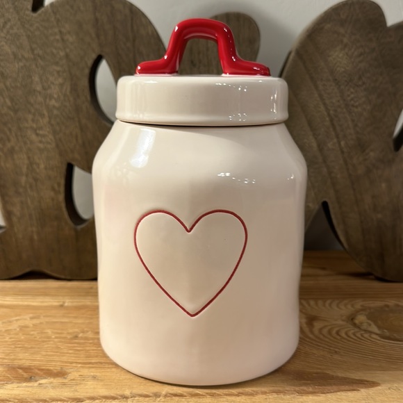 Rae Dunn Kitchen Rae Dunn Valentines Day Canister Poshmark